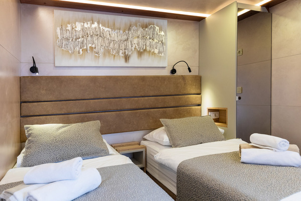 Riviera Travel, MS Equator Category A Cabin Twin Beds.jpg